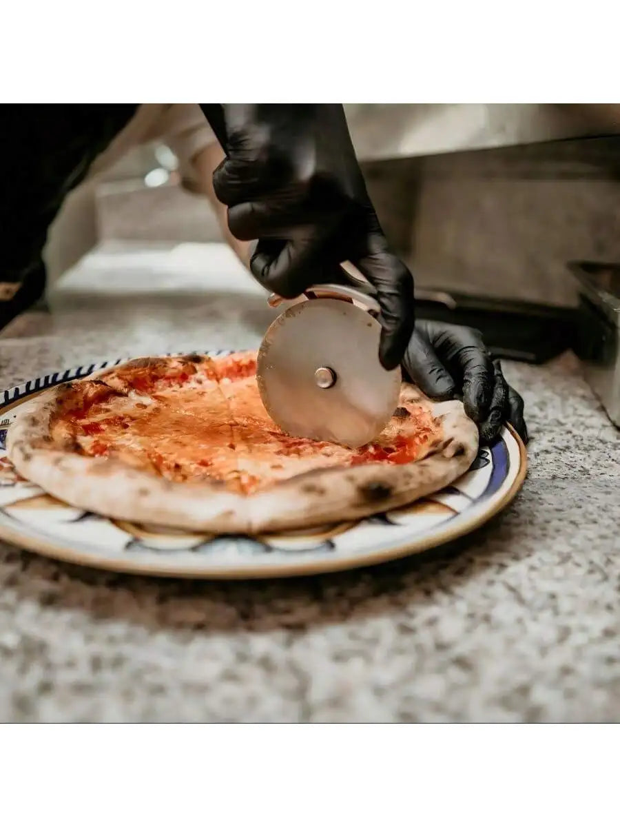 Premium Nitrile Disposable Gloves Heavy Duty, 100PCS/Bag, Sizes S/M/L/XL, Industrial Food Cleaning Medical Gloves, Black