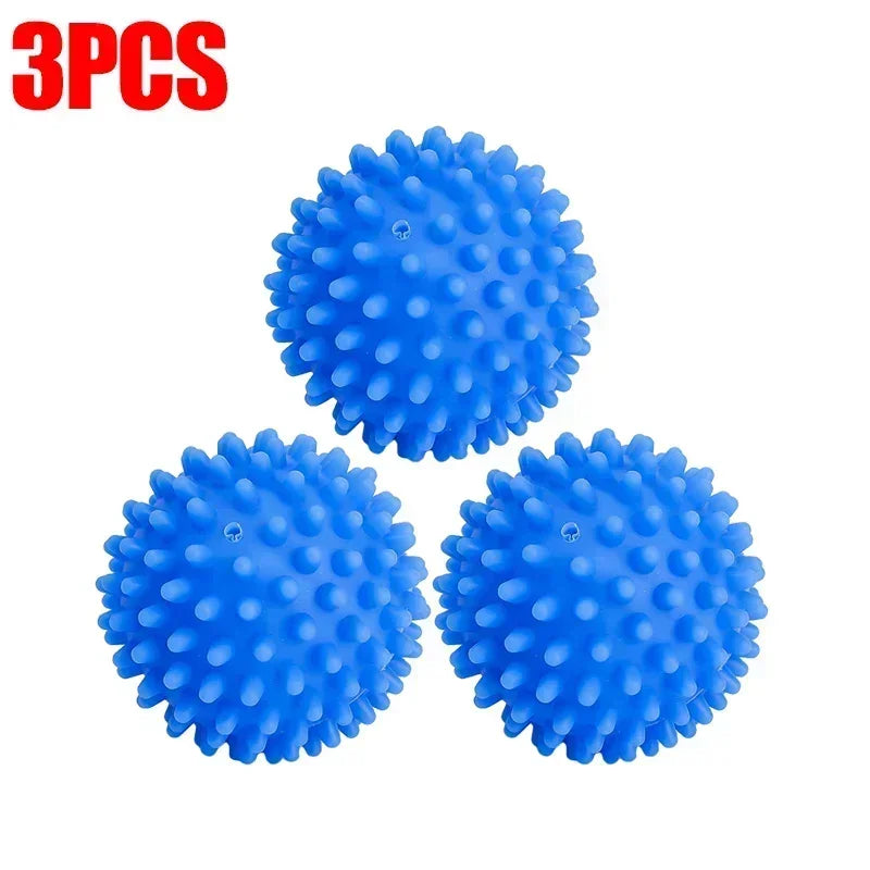 Reusable Laundry Balls 6/1Pcs - Anti-Winding Dryer & Washing Machine Balls - Household Cleaning Tools for Tangle-Free Laundry