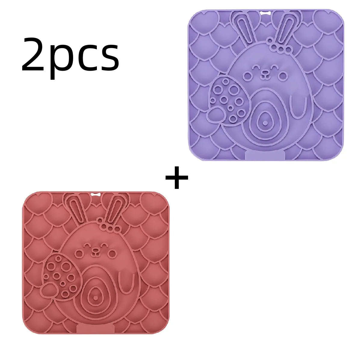 Pet Lick Silicone Mat for Dogs Pet Slow Food Plate Dog Bathing Distraction Silicone Dog Sucker Food Training Dog Feeder Supplies