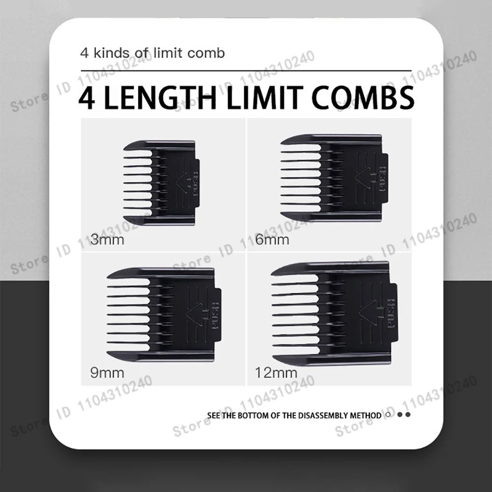 Dog Clipper Pet/Cat/Rabbit Hair Clippers Grooming Haircut Professional Trimmer Shaver Set Pets Cordless Rechargeable Promotions