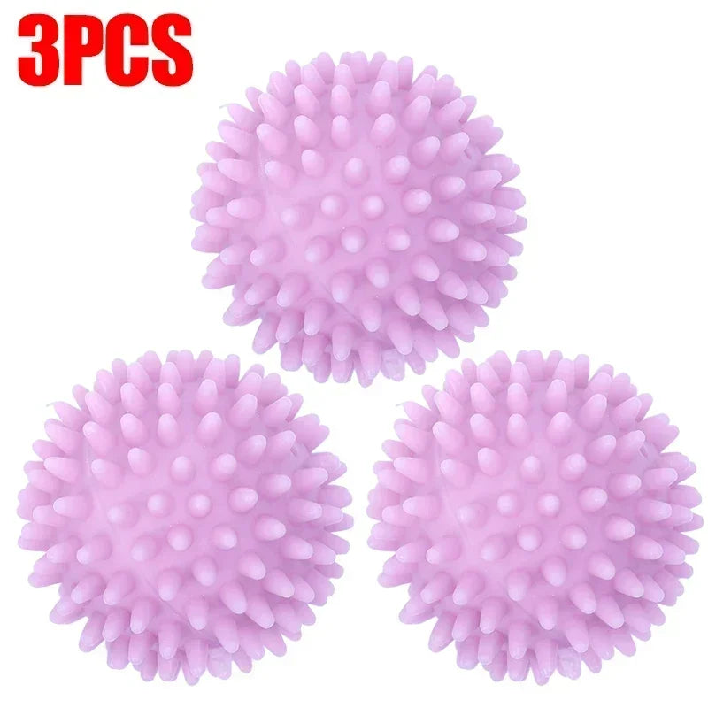 Reusable Laundry Balls 6/1Pcs - Anti-Winding Dryer & Washing Machine Balls - Household Cleaning Tools for Tangle-Free Laundry